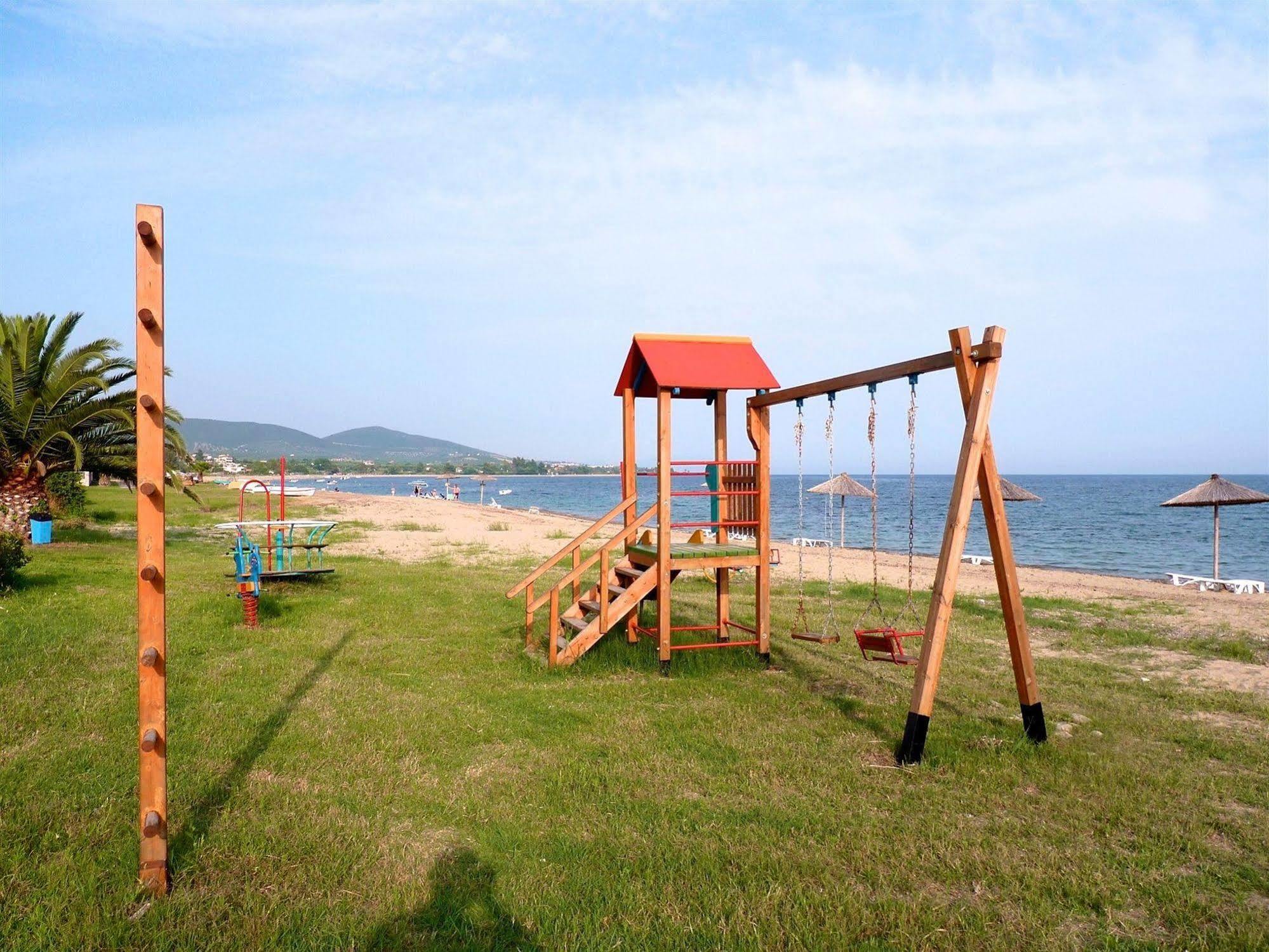 Alkinoos Beach Hotel Gerakini Buitenkant foto