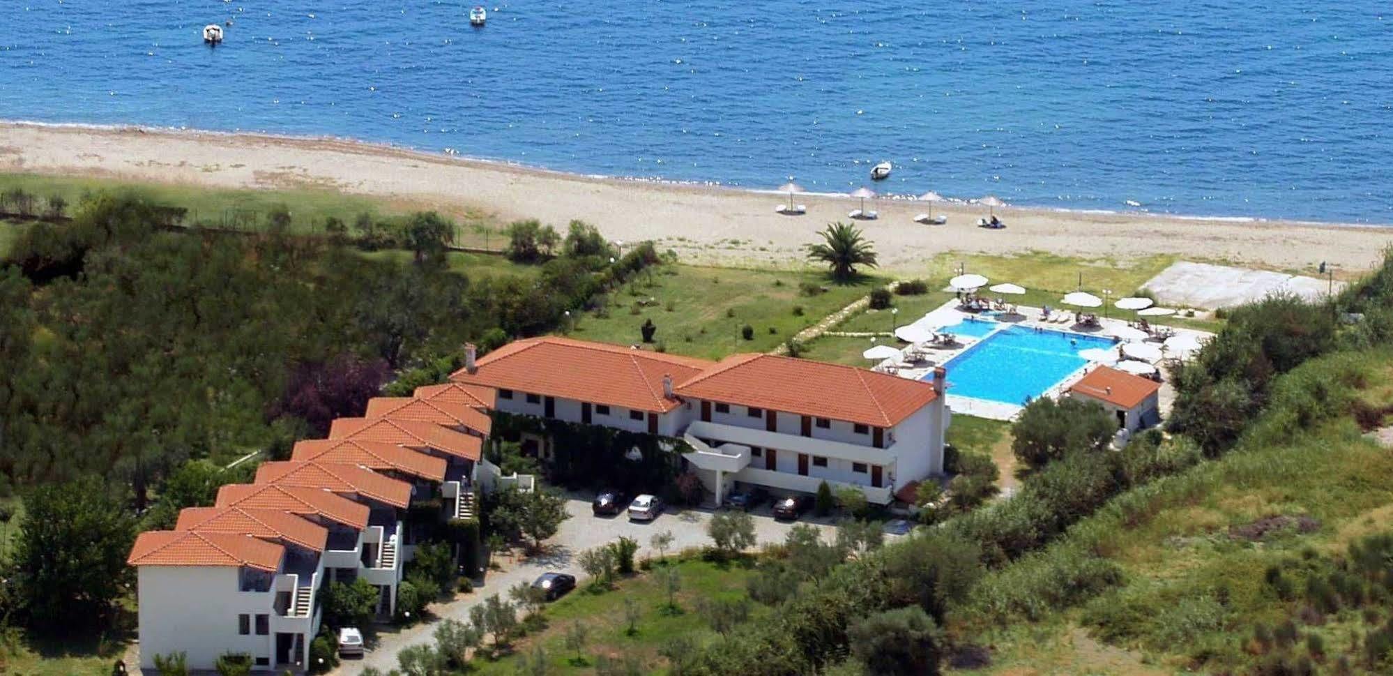 Alkinoos Beach Hotel Gerakini Buitenkant foto
