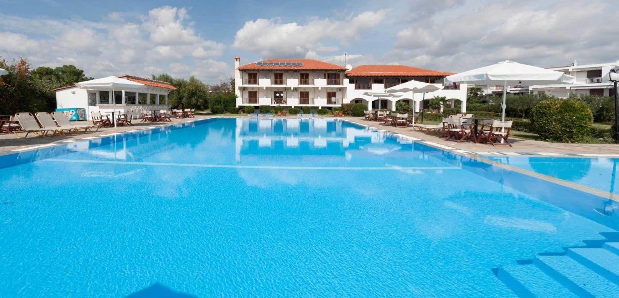 Alkinoos Beach Hotel Gerakini Buitenkant foto