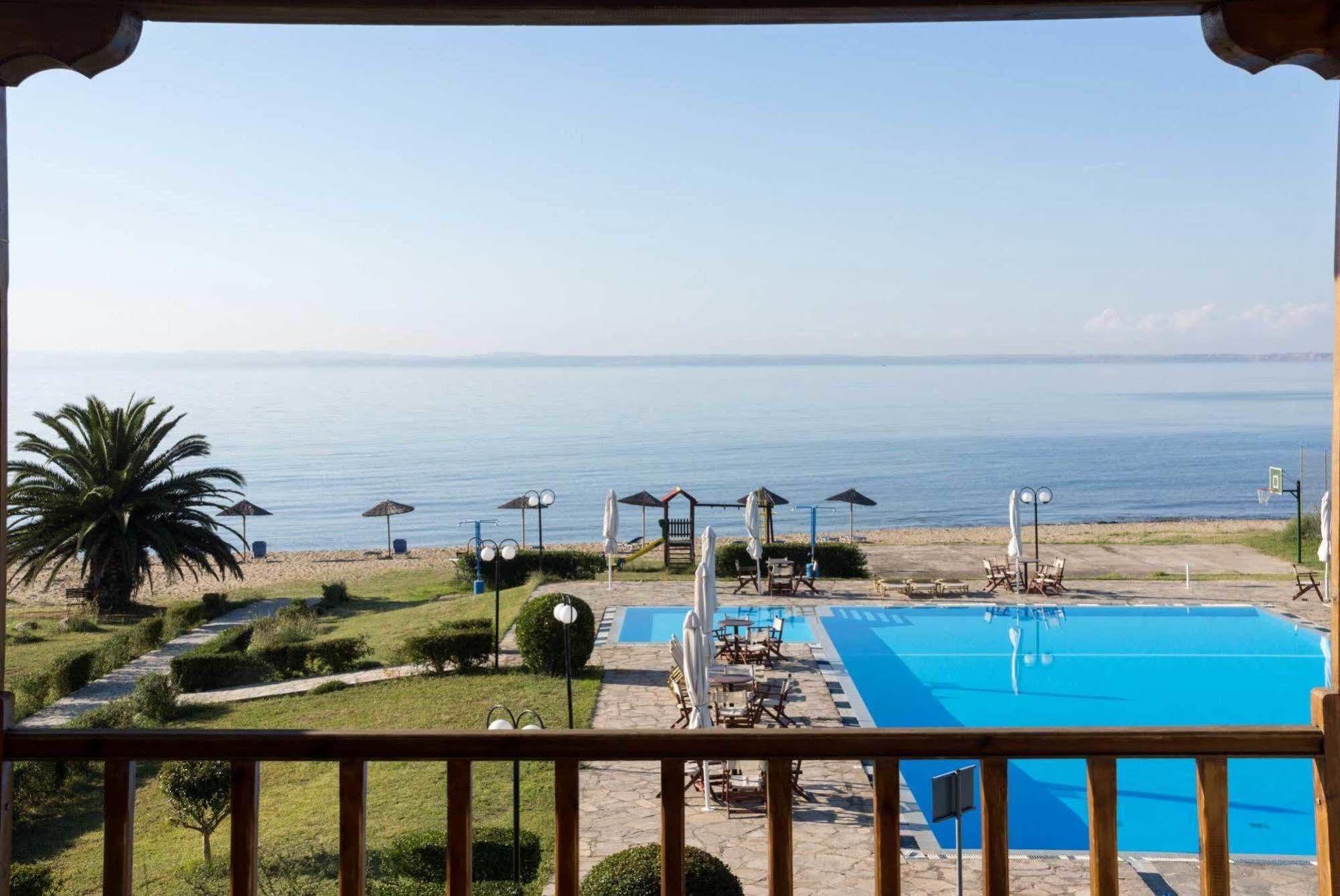 Alkinoos Beach Hotel Gerakini Buitenkant foto