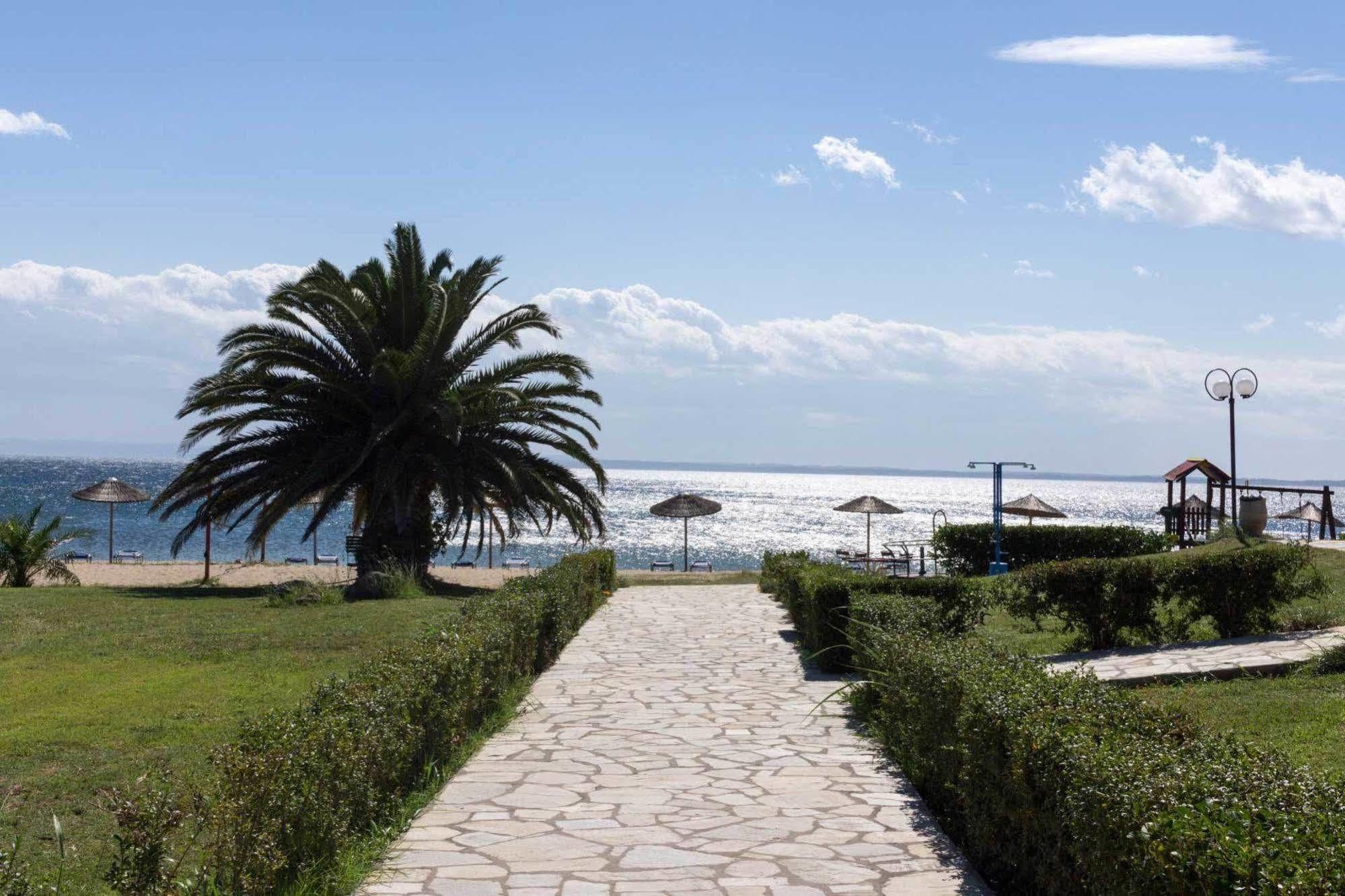 Alkinoos Beach Hotel Gerakini Buitenkant foto