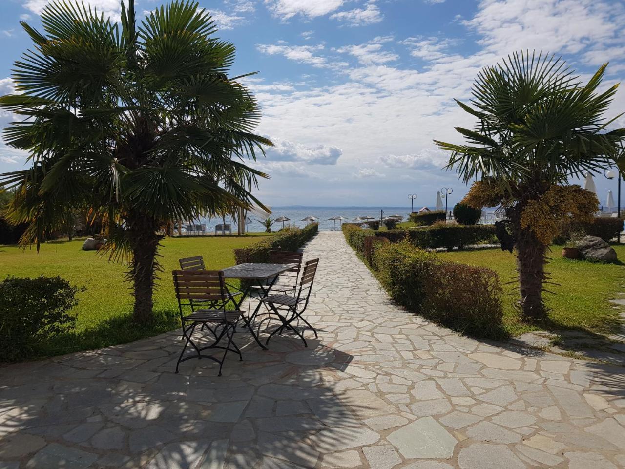 Alkinoos Beach Hotel Gerakini Buitenkant foto